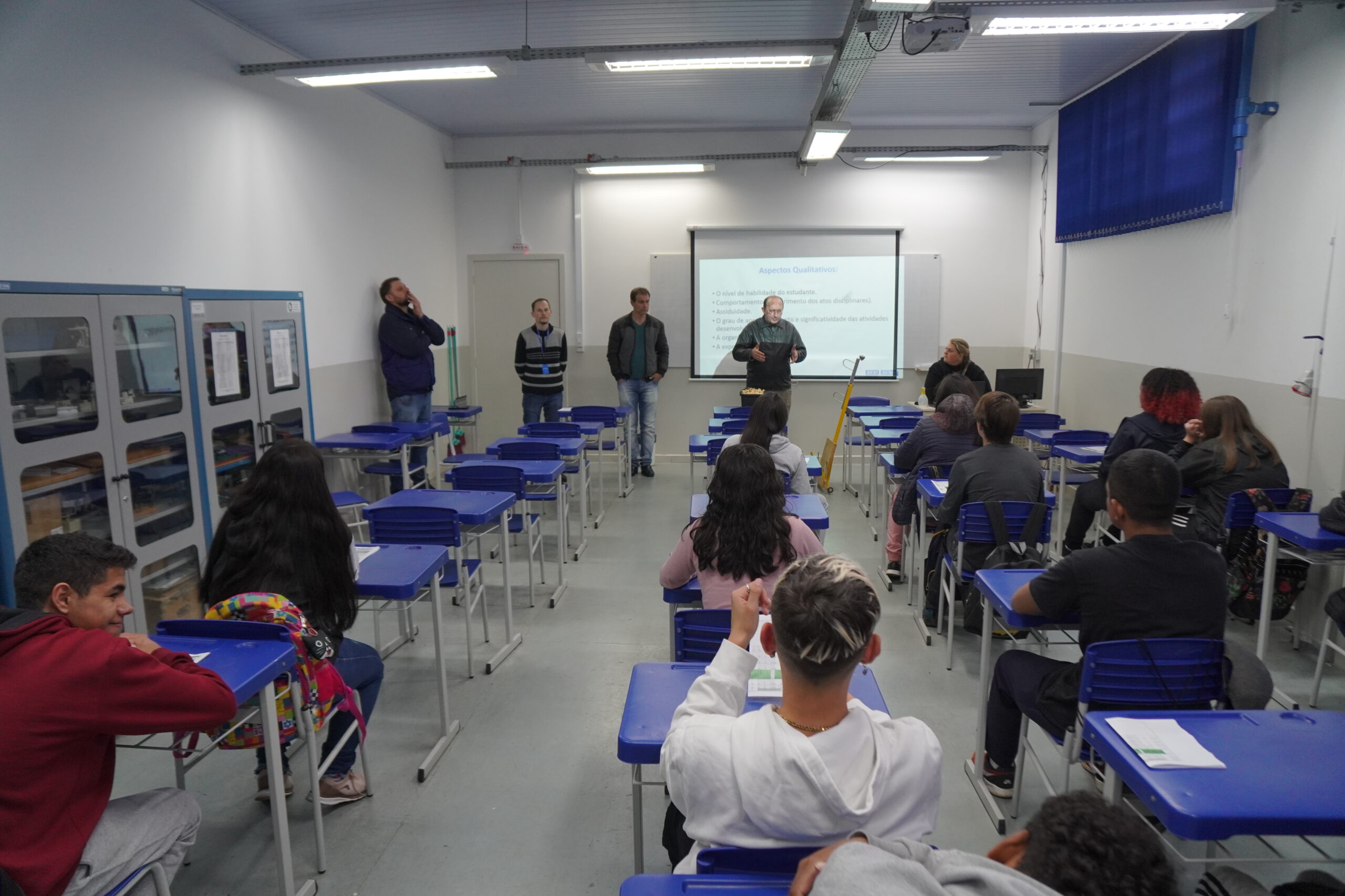 Alunos Do E Ano De Herval Doeste Participam De Curso No Senai